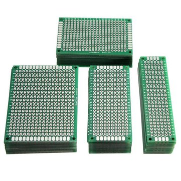 Geekcreit® 40pcs FR-4 2.54mm Çift Taraflı Prototip PCB Baskılı Devre Kartı