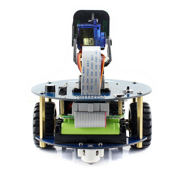 WaveShare DIY Raspberry 3B+ AlphaBot2 Smart RC Robot Car Tracking Avoidance Infrared bluetooth Control With Camera