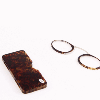 Mini Ultralight Clip Nariz Leitura Óculos