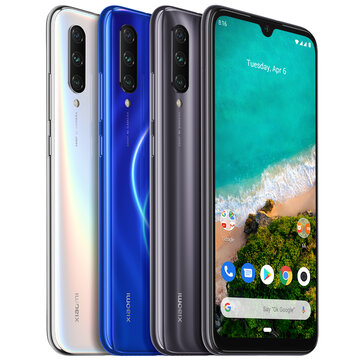 Xiaomi Mi A3 Global Version 6,888 pouces AMOLED 48MP Triple caméra arrière 4 Go 64GB Snapdragon 665 Octa core 4G Téléphone intelligent