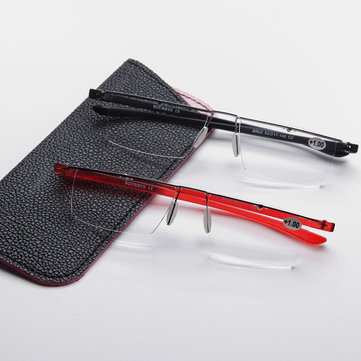 男性用女性HDフレームレスリーディングメガネ