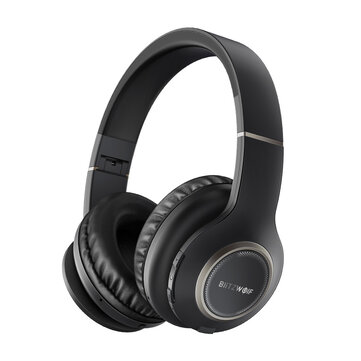 Blitzwolf® BW-HP0 Wireless Bluetooth Портативная складная спортивная стереогарнитура для наушников с микрофоном и наушниками