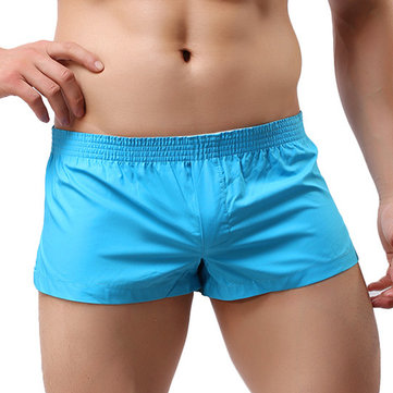 Arrow Pants Casual Sexy Home Low Waist Outerwear Inside Pouch Breathable Boxers Underpants for Men
