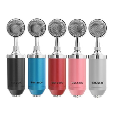 Bm Condenser Para Recording Metal Micrófono Asmr Mount Studio Shock 3000 hQdBsorCxt
