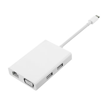 Xiaomi USB-C Type-C do 2K @ 60Hz VGA Gigabit Ethernet Port 2 USB 3.0 Hub Type-C wielofunkcyjny Hub