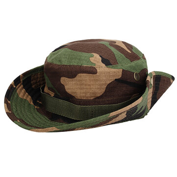 MUXINCAMP Outdoor Fisherman Hat Militaire Ben Nepalees Jungle Rounded Edges Emmer Hoed