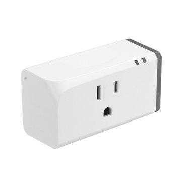 SONOFF® S31 Lite US 16A Mini Smart WIFI-aansluiting Draadloze Smart Switch-stekker App-bediening overal Werken met Alexa Google Home IFTTT