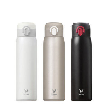VIOMI&nbsp;460ML&nbsp;ze&nbsp;stali&nbsp;nierdzewnej&nbsp;Termos z podwójną ścianką izolowany próżniowo bidon z XIAOMI Youpin 4