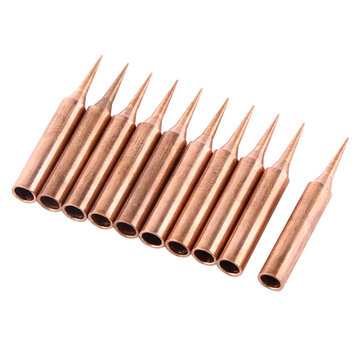 10Pcs Herramienta de estaci/ón de puntas de hierro de soldadura de cobre sin soldadura de cobre sin ox/ígeno 900M-T-I