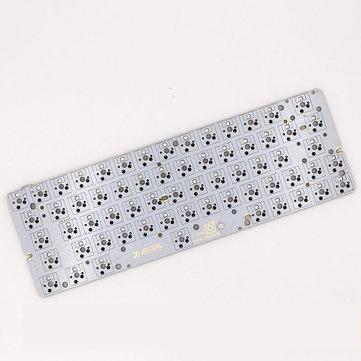 Skyloong gk64s platina motherboard com fio pcb Mec&acirc;nico kit de teclado hot swap Bluetooth luz rgb