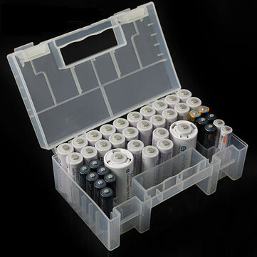 Honana HN-B36 Batterie Speicher Organizer Gehäusehalter für AAA AA 9V Batterie Kartenleser SD Karte