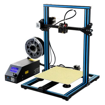 كريتي 3ds CR-10 الأزرق دي 3d طابعة كيت 300 * 300 * 400 ملليمتر الطباعة حجم 1.75 ملليمتر 0.4 ملليمتر فوهة