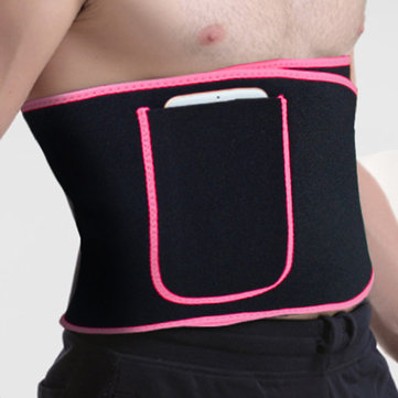 Unisex Nano Silver Coating Weight Loss Slimming Waist Belt