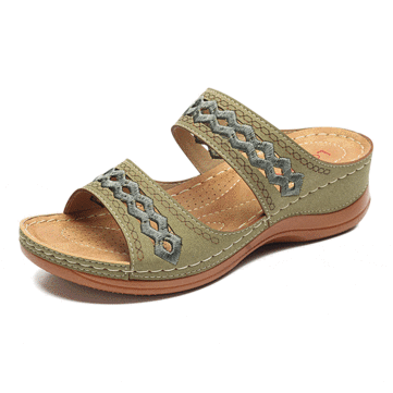 LOSTISY&nbsp;couture&nbsp;à&nbsp;la&nbsp;main&nbsp;sandales confortables creux creux