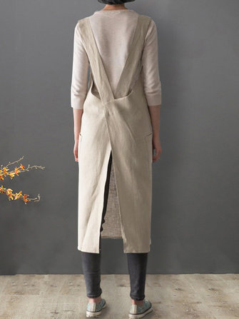 الصليب الياباني العودة الجيب الصلبة اللباس القطن المئزر