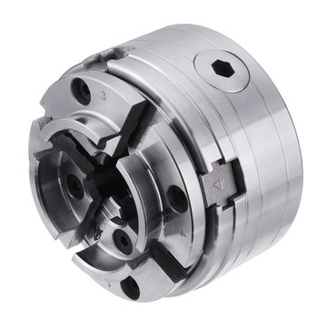 KıRMıZı OK Ağaç İşleme 4 İnç Döner Ahşap Torna Chuck 1-İnç x 8TPI Konu Ahşap Torna Chuck Ahşap Torna Parçalar