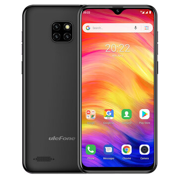Ulefone Note 7 6,1-дюймовый тройной задний камера 3500 мАч 1GB RAM 16GB ROM MT6580A Quad ядро 3G Смартфон