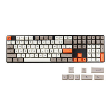 AKKO Steam Двигатель 108 Key SA PBT Keycaps SA Набор ключей Keycap для Механический Клавиатура