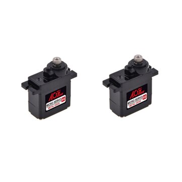 2 PCS AGF B11DLSA Analog 2.8KG 11g Micro Metal Gear Servo For Fixed Wing RC Airplane Car Robot