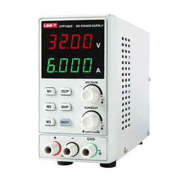 UTP1306S 110V/220V Digital Adjustable DC Power Supply 0-32V 0-6A Regulated Laboratory Switching Power Supply