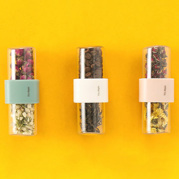 حريق القيقب 75 ملليلتر القهوة تخزين مربع الشاي كاندي المنظم مختومة الحاويات حبة حالة المحمولة التخييم نزهة السفر