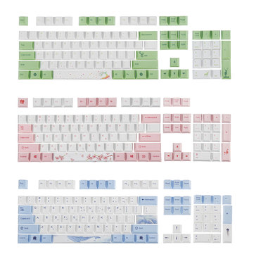 108 Toetslichtsublimatie PBT Keycaps OEM-profiel Keycap-set voor mechanisch gamingtoetsenbord
