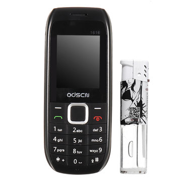 ODSCN 1616 1,77 Zoll 3000mAh FM Radio WhatsApp Bluetooth Vibration Dual-SIM-Karte Dual Stand Feature Phone