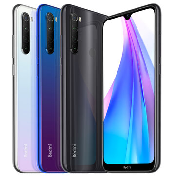 Xiaomi Redmi Note 8T Global Version 6.3 inch NFC 48MP Quad Rear Camera 4GB 64GB 4000mAh Snapdragon 665 Octa core 4G Smartphone
