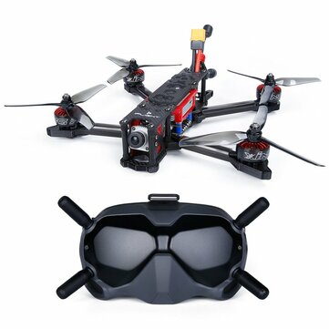 iFlight X DJI TITAN DC5 6S desenvolvido em conjunto com unidade de ar PNP BNF DJI FPV HD Óculos de proteção FPV Racing RC Drone