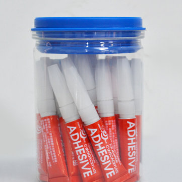 25Pcs/Set Landscaping Transparent Instant Strong Glue Aquatic Plants Block & Stone Coral Rock Wood Adhesive Glue