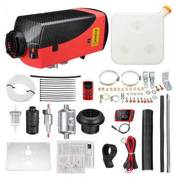 12 V 8KW Diesel Air Aquecedor para LCD Monitor de Termostato Diesels Air Parking Aquecedor Kit Metal Shell Estacionamento Aquecedor Para RV Truck Boat Reboque de Aquecimento