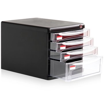 Effective File Cabinet Desktop Data Storage Plastic Drawer Data Storage Cabinet Plastic Drawer