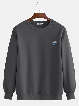 Nueva tendencia de los hombres ronda Cuello flojo pullover moda casual bot