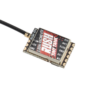 Rush Tiny Tank Mini 48CH 5V PIT/25/100/200/MAX 350mW TBS Smart Audio FPV Transmitter for RC Racer Drone
