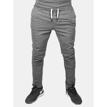 Jogger con cordón de ajuste casual Pantalones