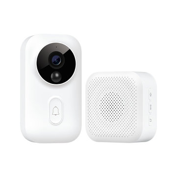XIAOMI Mijia MJJSQ01-FJ Smart 720P Видеодомофон с дверным звонком Приемник 4 LED IR Дверной звонок с обнаружением движения в ночном видении AI Идентификация л