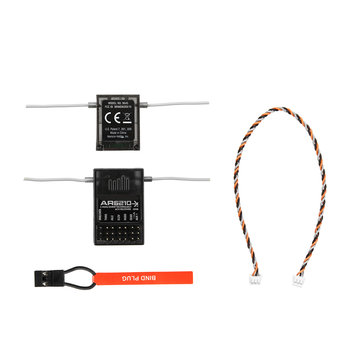 Spektrum AR6210 2.4G DSM-X 6CH DSM2/DSMX RC Receiver Support JR Spektrum Transmitter for RC Drone