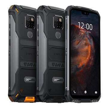 DOOGEE S68 Pro Global Version 5.9 pulgadas FHD + IP68 Waterdrop 6300mAh NFC 21MP C&aacute;maras traseras triples 6GB RAM 128GB ROM Helio P70 Octa Core 2.0GHz 4G Smartphone