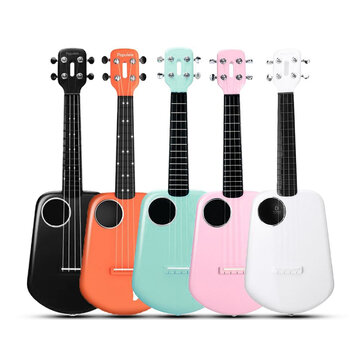 Xiaomi Populele 2 23 İnç USB Akıllı Ukulele APP Kontrolü Ile Bluetooth 4.0 Led Lamba Boncuk 