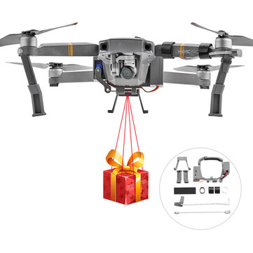 1Set Professional Wedding Proposal Delivery Device Dispenser Thrower Drone Air Dropping Transport Gift RC Quadcopter Parts for DJI Mavic Pro