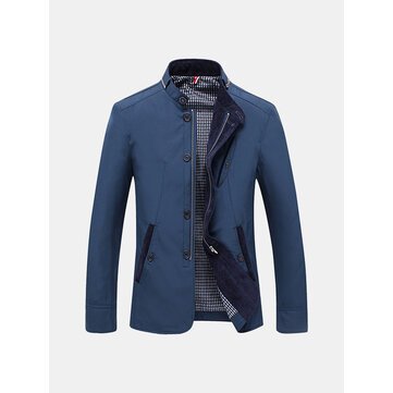 Heren&nbsp;casual&nbsp;zakelijke&nbsp;mode&nbsp;jas