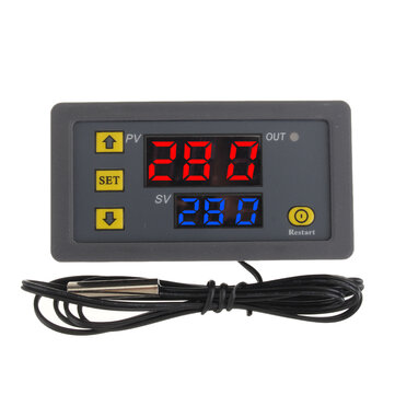-50~120 ℃ LCD Digital Thermometer Temperature Sensor For Home Thermal Regulator Controller AC110-220V