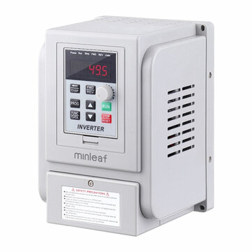 Minleaf AT1-2200X 2.2KW 220V PWM Control Inverter 1Phase Input 3Phase Out Inverter Variable Frequency Inverter 