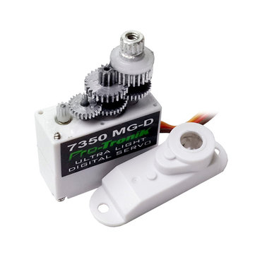 6pcs PTK 7350 MG-D 5g Digital Servo Metal Gear For EPP E3P Airplane Indoors Mini RC Aircraft Helicopter